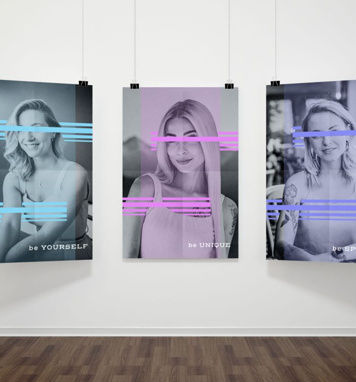 Die Kraft des Poster-Designs: Unsere neue Serie „Be yourself – be unique – be special“